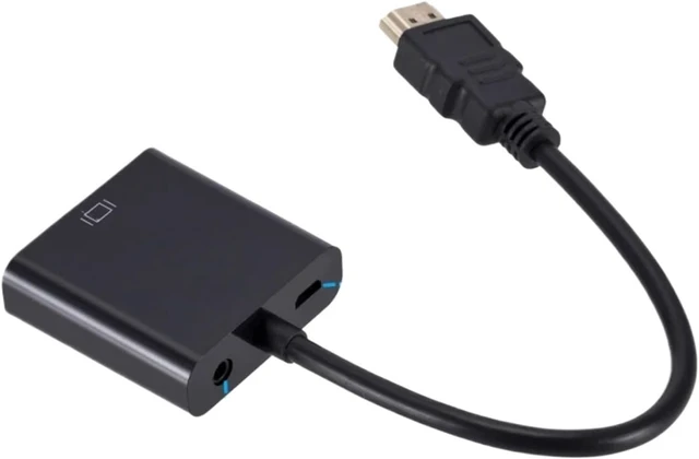 Alt view image 3 of 3 - HDMI-Compatible to V/GA Converter Cord HD 1080P Male to Female Adapter for PC TV Box Projector HDTV(Product A)