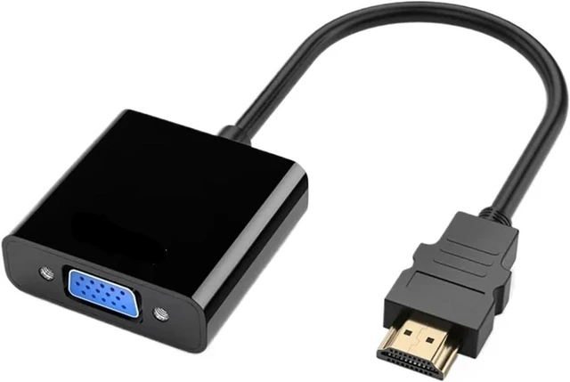 Main image of HDMI-Compatible to V/GA Converter Cord HD 1080P Male to Female Adapter for PC TV Box Projector HDTV(Product A)
