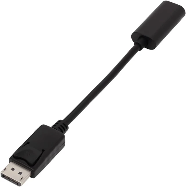 Alt view image 2 of 4 - Ainex DisplayPort to HDMI Passive Converter Cable AMC-DPHD-V