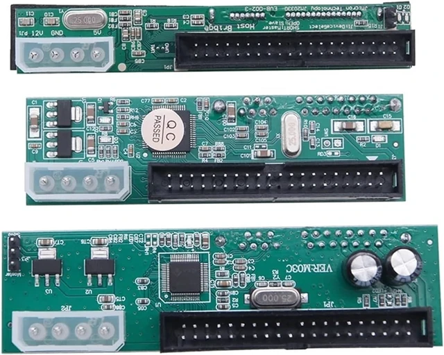 Alt view image 2 of 4 - To IDE Adapter 2.5" / 3.5" Serial ATA HDD to PATA IDE 39/40Pin Converter 4Pin Power to PATA Connector Riser Board(2.6cm Wide Board)