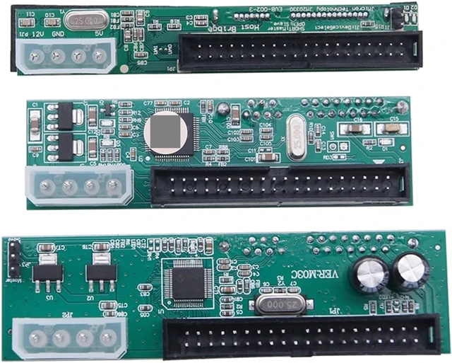 Alt view image 2 of 4 - to IDE Adapter 2.5" / 3.5" Serial ATA HDD to PATA IDE 39/40Pin Converter 4Pin Power to PATA Connector Riser Board(2.6cm Wide Board)