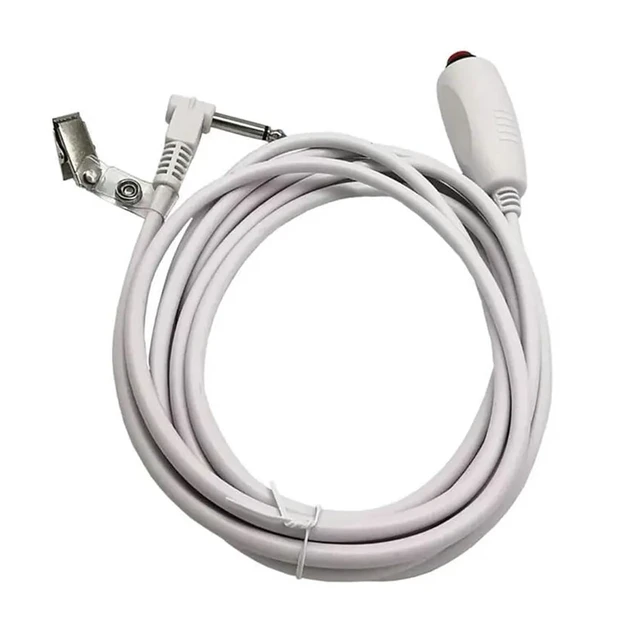 Alt view image 4 of 4 - Nurse Call Cable Push Button 6.35 USB 6P4C 3.5mm Cable Nurse Station Replacement Call Cord with Bed Sheet Clip(3.5mm)