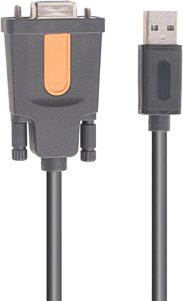 Alt view image 3 of 5 - USB to DB9 Female RS232 Serial Cable F&T>D*I Standard DB9 Female 9 Pin 9P Adapter