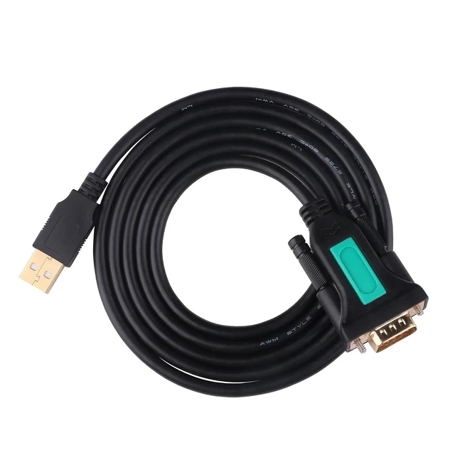 Alt view image 4 of 6 - USB To RS232 Serial cord F&T>D*I PDA Standard DB9 Male 9 Pin 9P Adapter