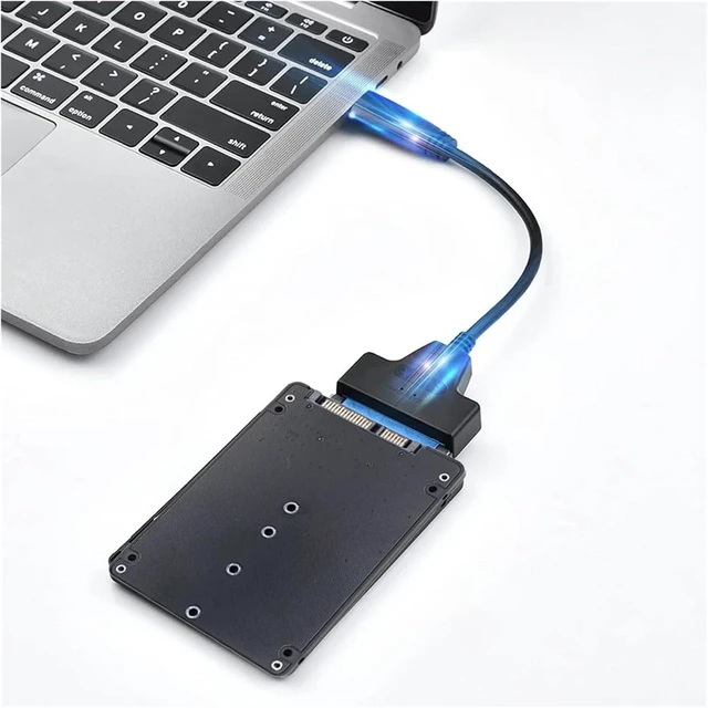 Main image of M.2 NGFF SSD to SATA3 External Hard Drive Box Dual-Use Hard Disk Adapter Board M.2 NGFF to SATA3.0 Adapter Card Compatible with The PC(Other)