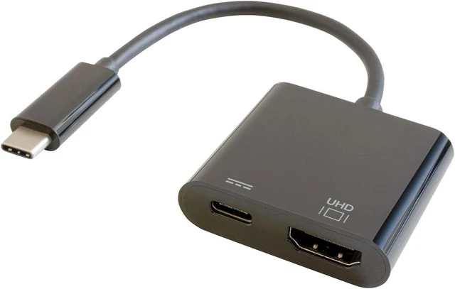 Main image of GOPPA USB Type-C to HDMI Adapter (PD Compatible) Black GP-CHDH/B