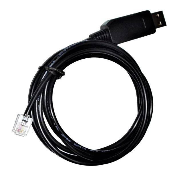 Alt view image 2 of 6 - COKYIS FT232RL CHIP USB to RJ11 RJ12 ADAPTER RS232/RS485 CONVERTER SERIAL COMMUNICATION CABLE for DRIVE/FREQUENCY INVERTER(3 metres,RS232 Signal)
