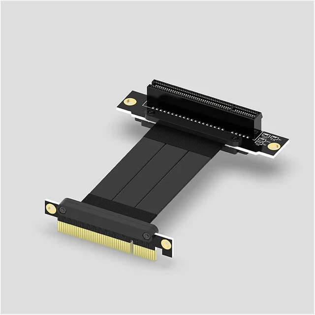 Alt view image 6 of 6 - PCI Express PCI-E 8X Adapter Riser Card 90 Degree Converter