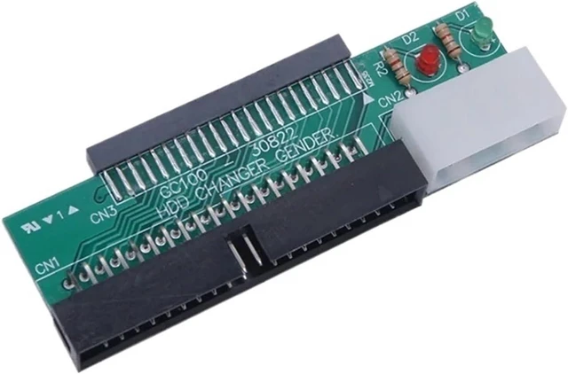 Alt view image 2 of 3 - 2.5inch to 3.5inch HDD Converter Card 2.5" IDE 44 PIN Female to 3.5" IDE 40 Pin Male SSD Hard Disk Drive Adapter
