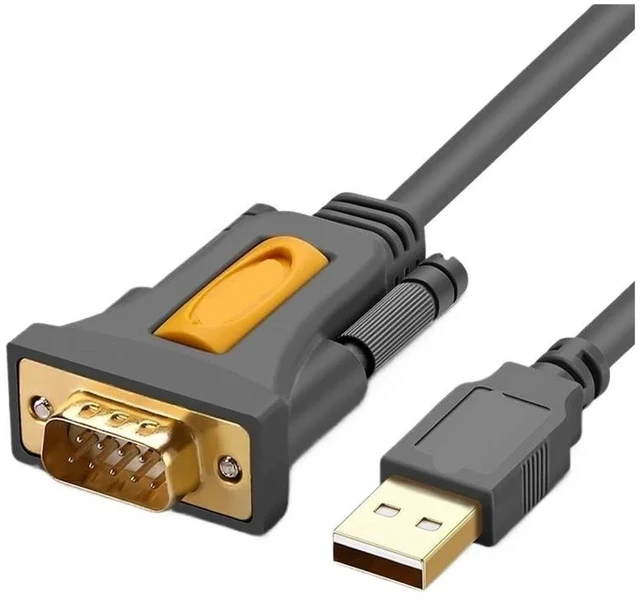 Main image of USB to RS232 COM Port Serial PDA 9 DB9 Pin Cord Adapter Pl2303 for 7 8.1 XP Vista OS(1m)