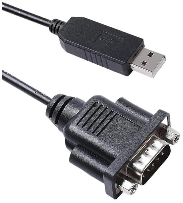 Main image of F&T>D*I FT232RL USB 2.0 Converter Adapter Cord to RS-232 9-Pin RS232 Serial Port(0.2M)