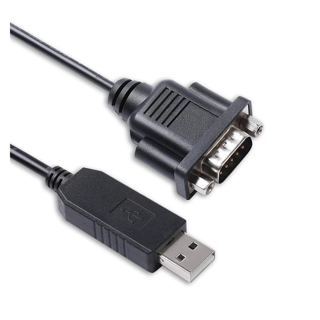 Alt view image 2 of 5 - F&T>D*I FT232RL USB 2.0 Converter Adapter Cord to RS-232 9-Pin RS232 Serial Port(0.2M)