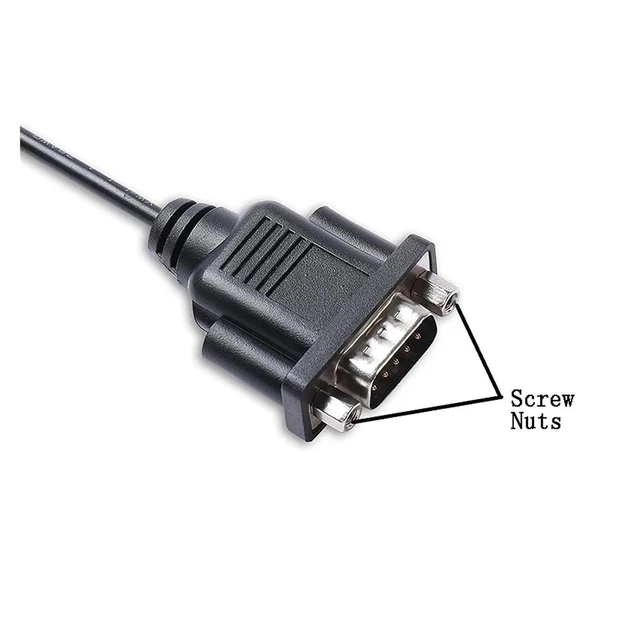 Alt view image 5 of 5 - F&T>D*I FT232RL USB 2.0 Converter Adapter Cord to RS-232 9-Pin RS232 Serial Port(0.2M)