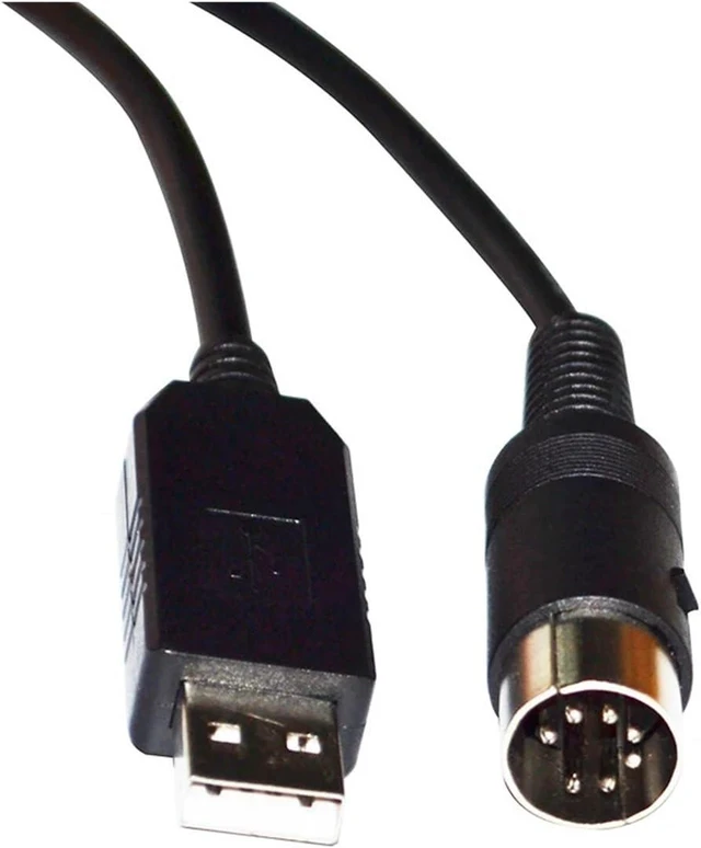 Alt view image 3 of 3 - F/;TD/;1 FT232RL USB to DIN 7P Male RS232 Serial Programming Communication Cable Fit Compatible LOGICDATA Controller Compatible ACS-CB-USBPROG2(1.8m)