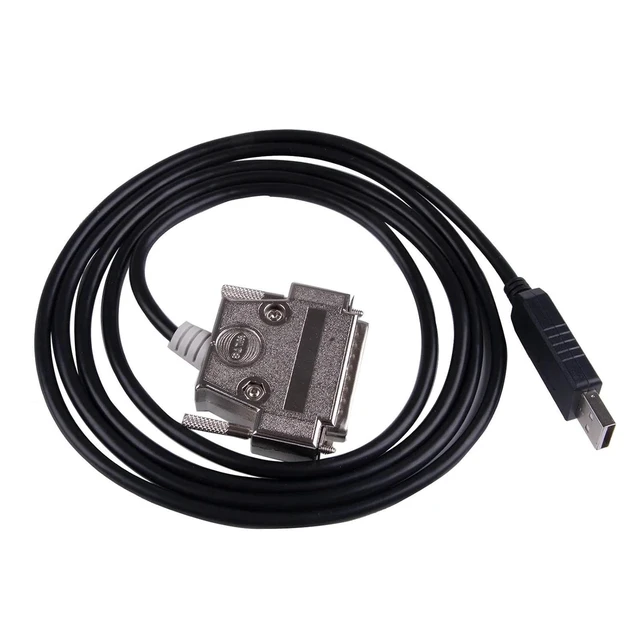 Alt view image 4 of 5 - USB to RS232 DB25 Serial Adapter Cord for Fanuc CNC DNCLINK Configuration Copy Setting(1m)
