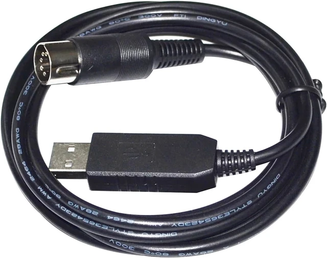 Alt view image 2 of 5 - F/;TD/;1 FT232RL CHIP USB to DIN 5-PIN Male RS232 Serial Programming Communication Cable Fit Compatible JOFEMAR BLUETECH COFFEEMAR G23 to PC(3m)