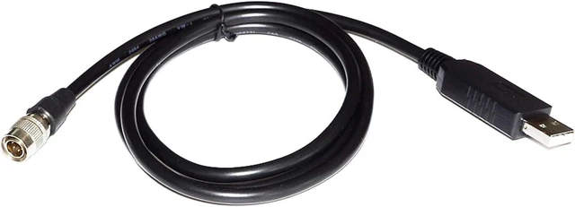 Alt view image 2 of 5 - FENG GUO FT232RL CHIP USB to 6PIN Male Connector RS232 Converter Serial Communication Cable for to/&PCON Total Station GTS Series(5M)