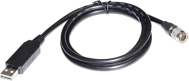 Main image of FENG GUO FT232RL CHIP USB to 6PIN Male Connector RS232 Converter Serial Communication Cable for to/&PCON Total Station GTS Series(5M)