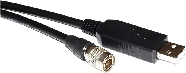 Alt view image 5 of 5 - FENG GUO FT232RL CHIP USB to 6PIN Male Connector RS232 Converter Serial Communication Cable for to/&PCON Total Station GTS Series(5M)