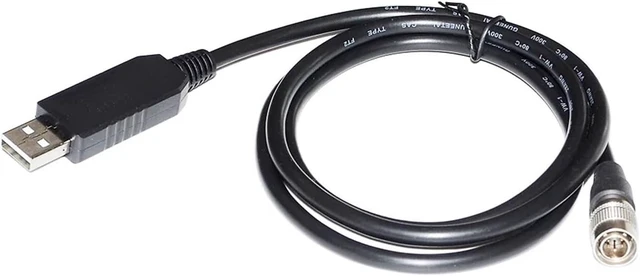 Alt view image 3 of 5 - FENG GUO FT232RL CHIP USB to 6PIN Male Connector RS232 Converter Serial Communication Cable for to/&PCON Total Station GTS Series(5M)