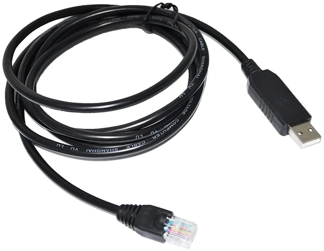 Alt view image 2 of 6 - FT232RL CHIP USB to RJ45 RS485 Converter Serial Cable Fit for ABB ACS380 SERVO Drive to PC RS485 MODBUS Communication KABLE(5M)
