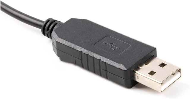 Alt view image 2 of 4 - EVURU USB to 3.5mm Audio Jack Serial Converter M~ni Adapter Plug RX- TTX RS232 Upgrade Board Cable (Size : 3.2ft, Color : Black)