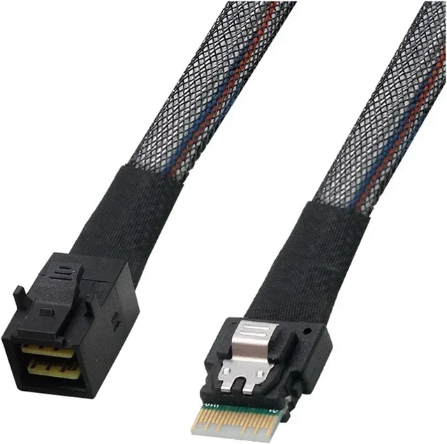 Alt view image 3 of 4 - Server Connection Cable SFF8654