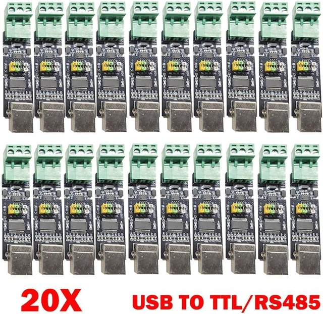 Alt view image 5 of 5 - 20pcs USB to RS485 for FTDI Interface for TTL Serial Converter FT232RL 75176 Module