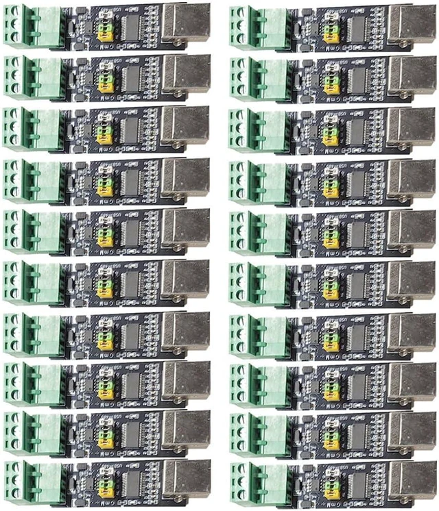 Main image of 20pcs USB to RS485 for FTDI Interface for TTL Serial Converter FT232RL 75176 Module