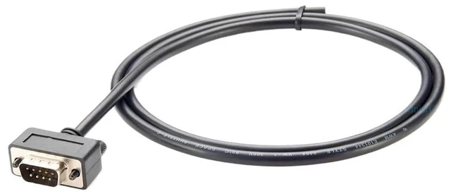 Main image of Low Profile DB9 RS232 Serial Adapter Cord Slim Compact D Sub 9Pin to Open End Converter for POS Modem Routers Switches(PCM-0259-1(Male))