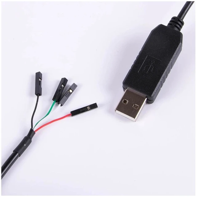 Alt view image 5 of 6 - AANAN USB to RS485 Serial Adapter, 4Pin 2.54mm Terminal Block Connector Converter Cable(Black USB Case)