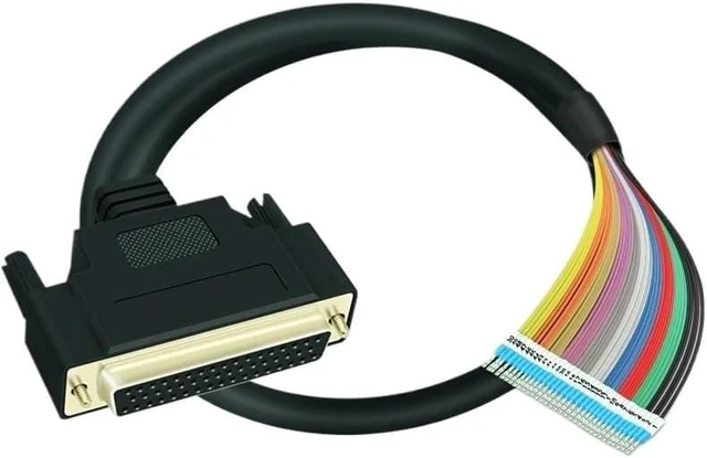 Alt view image 7 of 7 - D-Sub Rail Mount Lnterface Module RS232 Cable to DB50 Male Or Female Baord Connector Serial Null Modem Cable(HL-DB50M-TB1)
