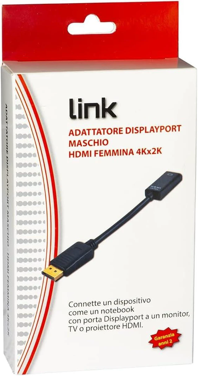 Alt view image 5 of 5 - LINK lkadat20 DisplayPort Male to HDMI Female Adapter 4 Kx2 K