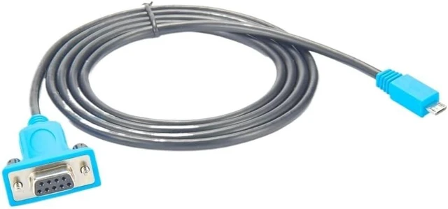Main image of Mi*/cro USB to RS232 Serial Adapter Cable with F&T>D*I Chipset Mi*/cro USB to DB9 9Pin Female Converter Cable