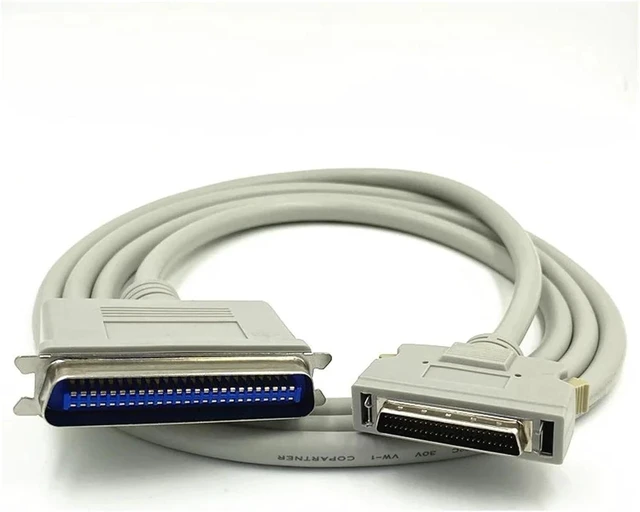 Alt view image 2 of 6 - SCSI Cable HPDB50 to CN50 25 Pair Male to Male Scanner 1m 2m Beige(2m)