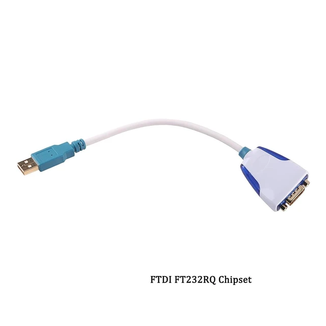 Alt view image 3 of 4 - Industrial Grade F&T>D*I FT232RQ USB to DB9 Male RS232 Serial Converter Adapter Programming Cord(100CM)
