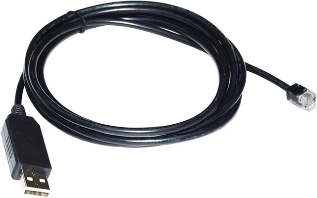 Alt view image 2 of 5 - F/;TD/;1 FT232RL USB to RJ9 4P4C p/Lug RS232 Serial Communication DEBUG Cable Fit Compatible SERVOTRONIX CDHD CDHD2 SERVO BH86 C7 Port to PC(1.8M)