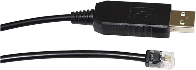 Alt view image 4 of 5 - F/;TD/;1 FT232RL USB to RJ9 4P4C p/Lug RS232 Serial Communication DEBUG Cable Fit Compatible SERVOTRONIX CDHD CDHD2 SERVO BH86 C7 Port to PC(1.8M)