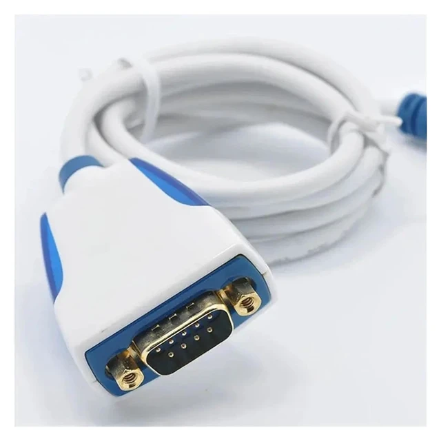 Alt view image 5 of 5 - USB To RS232 cord Converter F&T>D*I 2.0 To Cord To Serial DB9 Adapter For