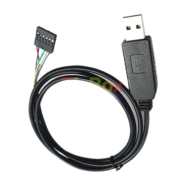 Alt view image 2 of 3 - 5PCS 6pin FT232RL USB to Serial Adapter Module TTL RS232 Cables