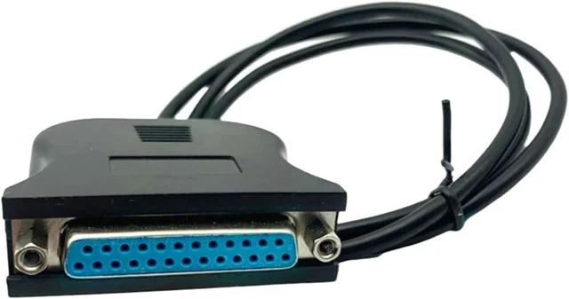 Alt view image 6 of 6 - USB to 25 Pin DB25 Female IEEE 1284 Parallel Printer LPT Adapter Print Converter Cable Parallel Interface Communication