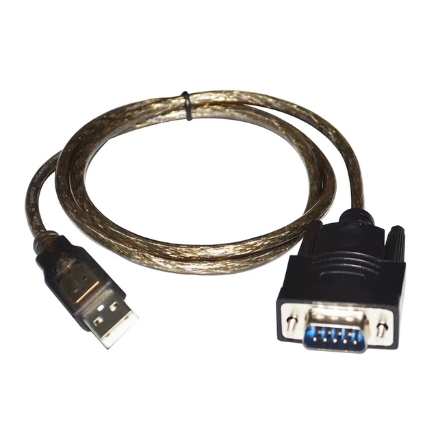 Alt view image 2 of 6 - USB to RS232C D-SUB 9 PIN DB9 MALE ADAPTER CONVERTER SERIAL COMMUNICATION CABLE SUPPORT WIN7/8/10/CE/MAC/VISTA/LINUX(0.6m,GRAY)