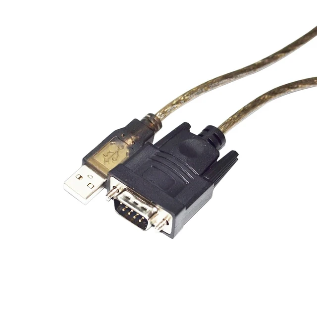 Alt view image 6 of 6 - USB to RS232C D-SUB 9 PIN DB9 MALE ADAPTER CONVERTER SERIAL COMMUNICATION CABLE SUPPORT WIN7/8/10/CE/MAC/VISTA/LINUX(0.6m,GRAY)