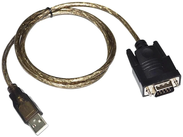 Main image of USB to RS232C D-SUB 9 PIN DB9 MALE ADAPTER CONVERTER SERIAL COMMUNICATION CABLE SUPPORT WIN7/8/10/CE/MAC/VISTA/LINUX(0.6m,GRAY)