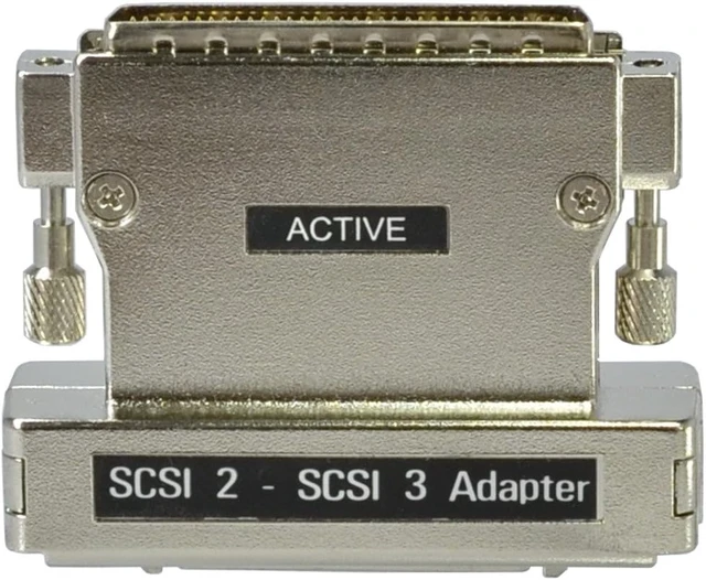 Alt view image 3 of 4 - Across ASA575 SCSI Adapter with Internal Termination High Pitch 68P Male to Half Pitch 50P Female
