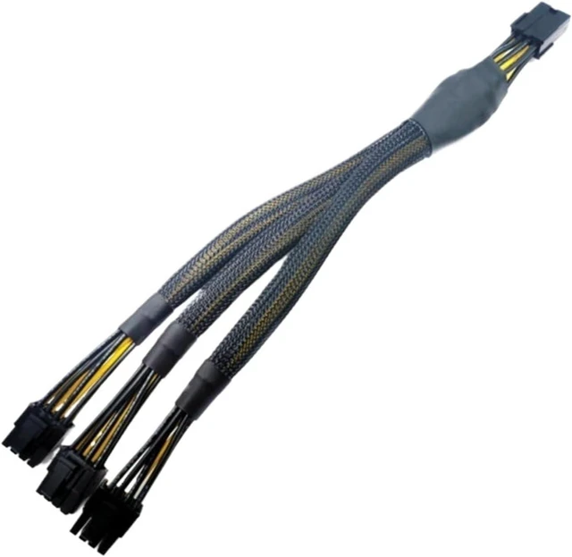 Main image of 16AWG GPU PCIE 8Pin Female to 3 * 8Pin 6+2 Pin