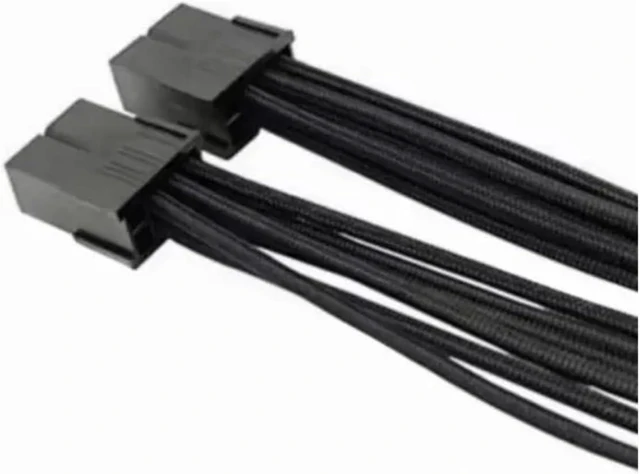Alt view image 5 of 5 - 20cm 12Pin to Dual 8Pin GPU Power Adapter Cable