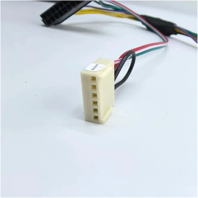 Alt view image 4 of 6 - PSU Power Supply Cable 24P to 6P 6-Pin Male 6Pin Connector