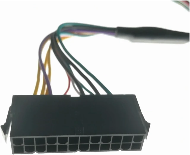Alt view image 3 of 6 - PSU Power Supply Cable 24P to 6P 6-Pin Male 6Pin Connector