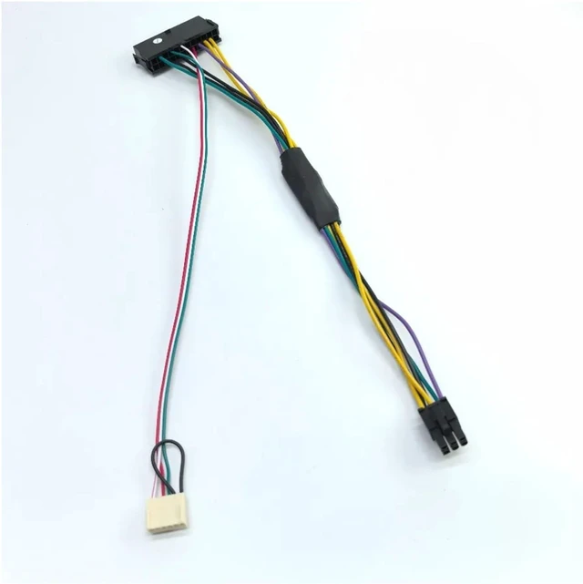 Alt view image 6 of 6 - PSU Power Supply Cable 24P to 6P 6-Pin Male 6Pin Connector